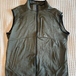 JAANUU MEN'S TECH VEST - HEATHER OLIVE - MED